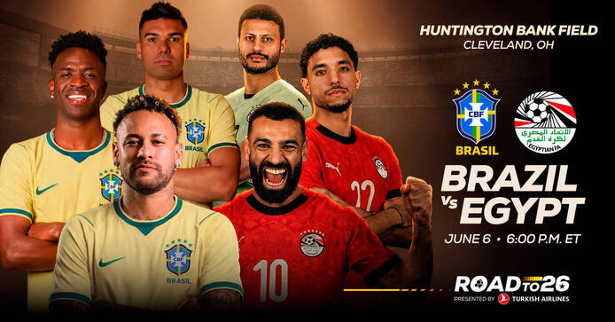 Road to 26: Brazil vs. Egypt