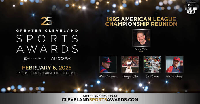 ADDITIONAL CELEBRITIES AND TALENT INTRODUCED FOR 25TH ANNUAL GREATER CLEVELAND SPORTS AWARDS 