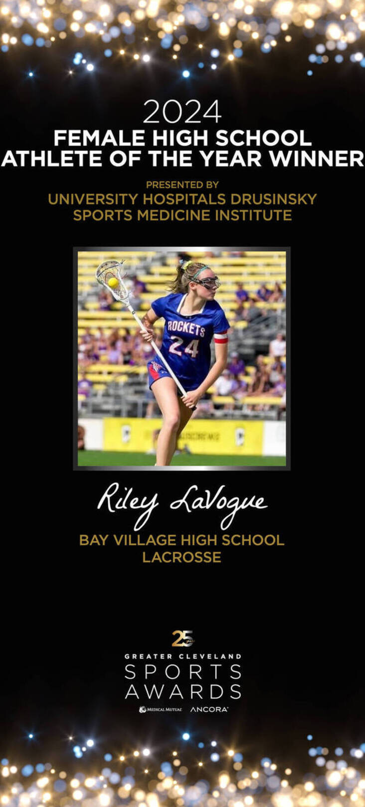 2024 Female High School Athlete of the Year